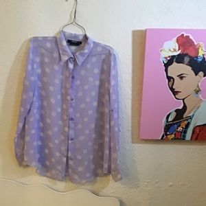 Nasty gal chiffon blouse